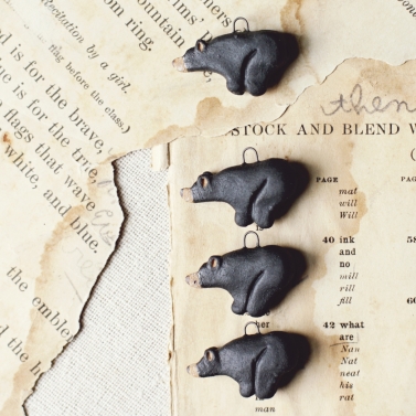 black bear charms