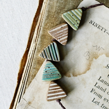 boho triangle beads 