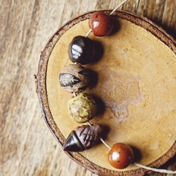 forest floor bead set