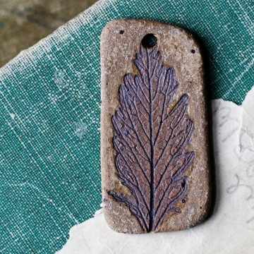 leaf pendant 