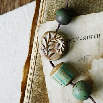 forest floor bead set 